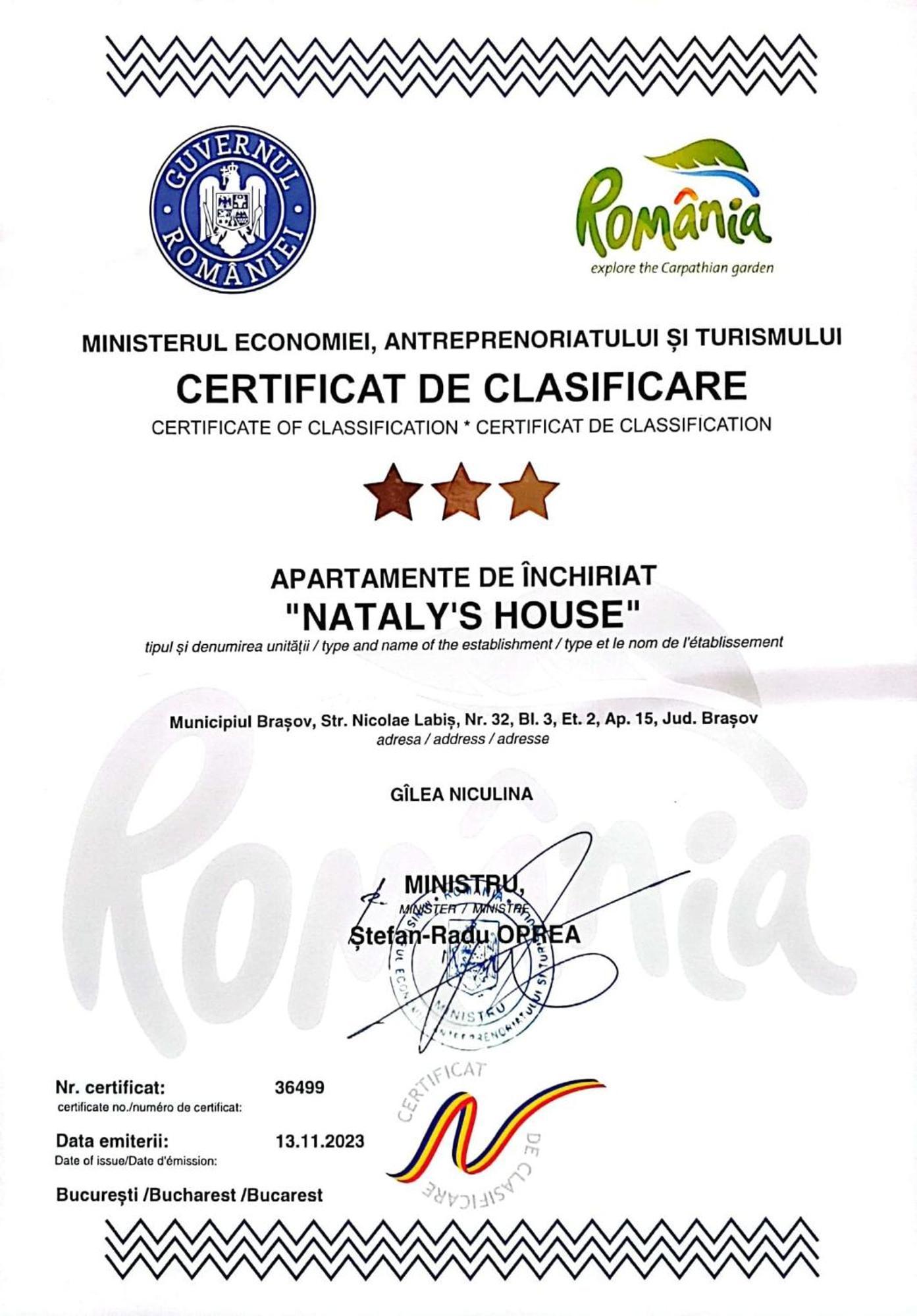 Nataly'S House Apartamento Braşov Exterior foto